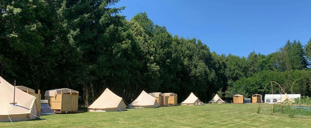 Готель Au Pre Fleuri Eco Glamping Le Lindois Екстер'єр фото